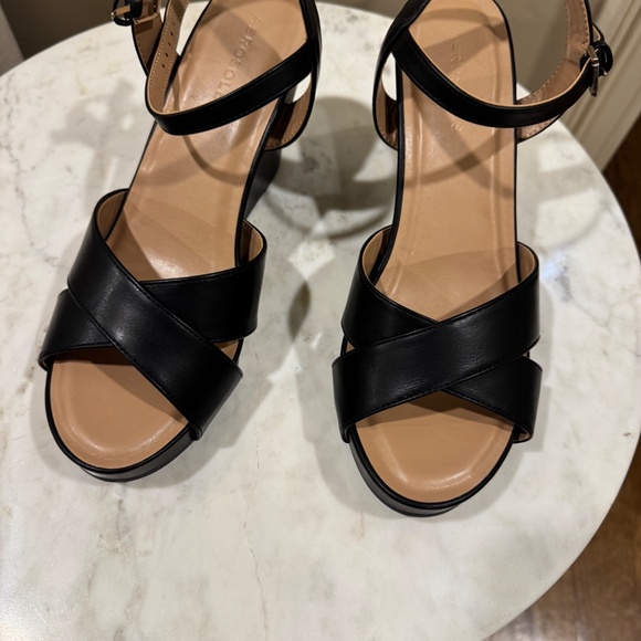 Aerosoles WEDGE sandle BLACK size 9.5 - Picture 5 of 5